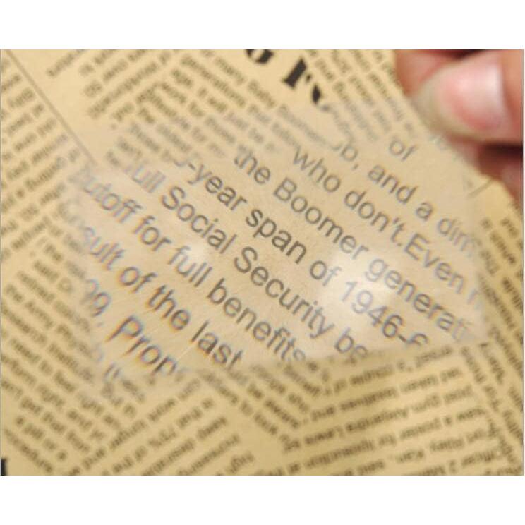 Lentes de Aumento 3X Drema Tamaño Tarjeta de Crédito - 10 Piezas