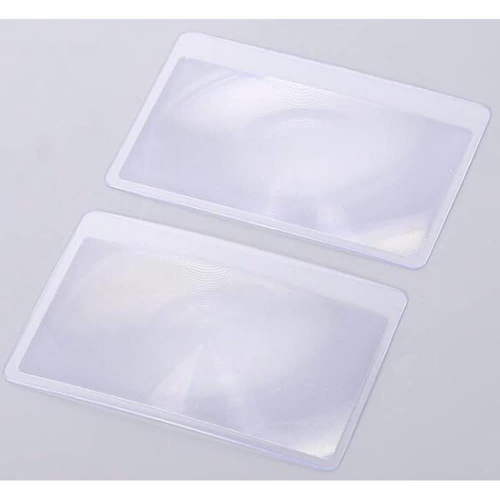 Lentes de Aumento 3X Drema Tamaño Tarjeta de Crédito - 10 Piezas