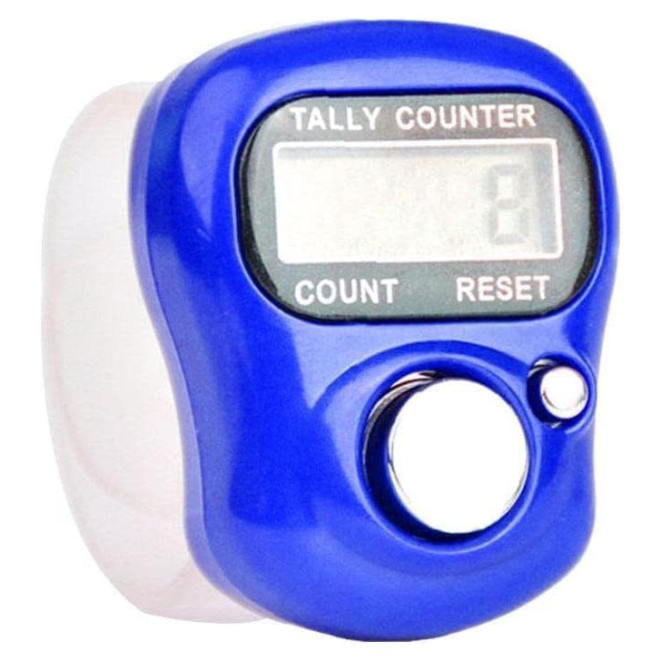 Contador Digital de Mano Zhuluck LED Azul para Golf y Deportes