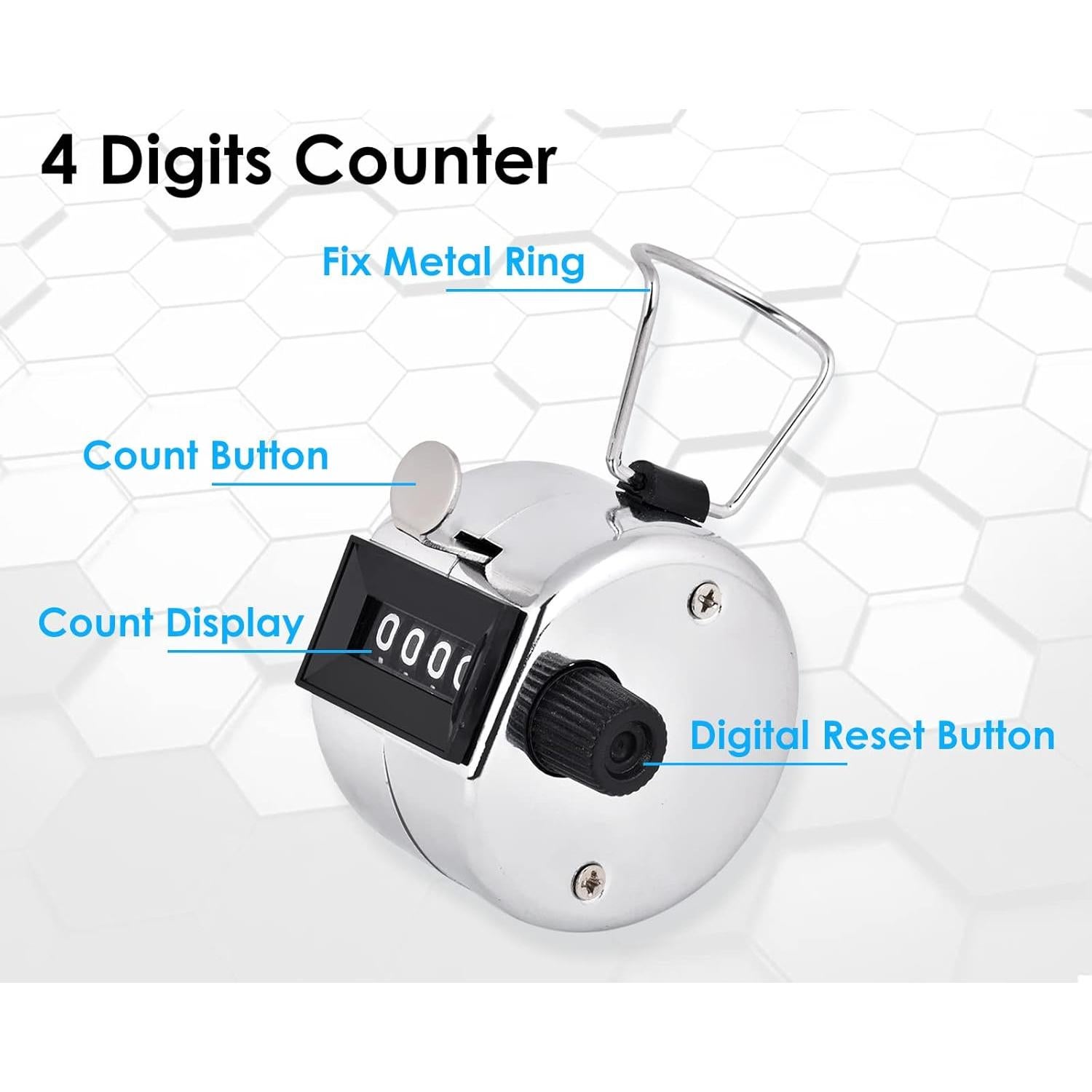 Contador Manual de Tally DS. ESTILO DISTINTIVO 9999 Clicker