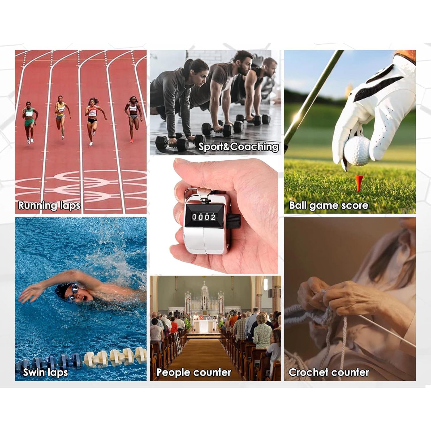 Contador Manual de Tally DS. ESTILO DISTINTIVO 9999 Clicker