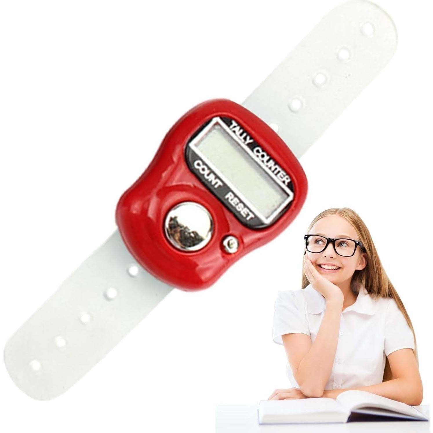 Contador Electrónico de Dedo Yxinjy 5 Dígitos Pantalla LCD