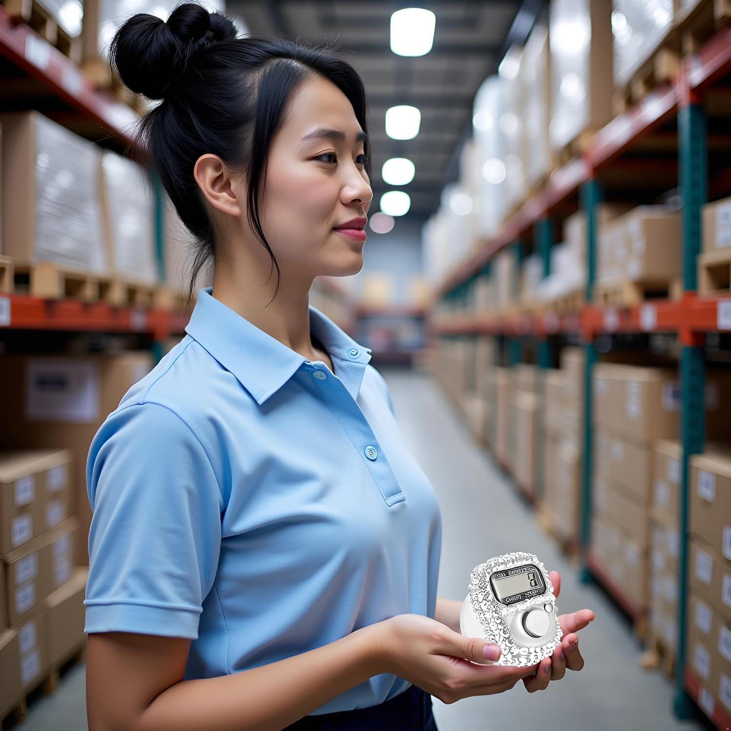 Juego de 2 Contadores Electrónicos de Dedo Myuiao MIA660