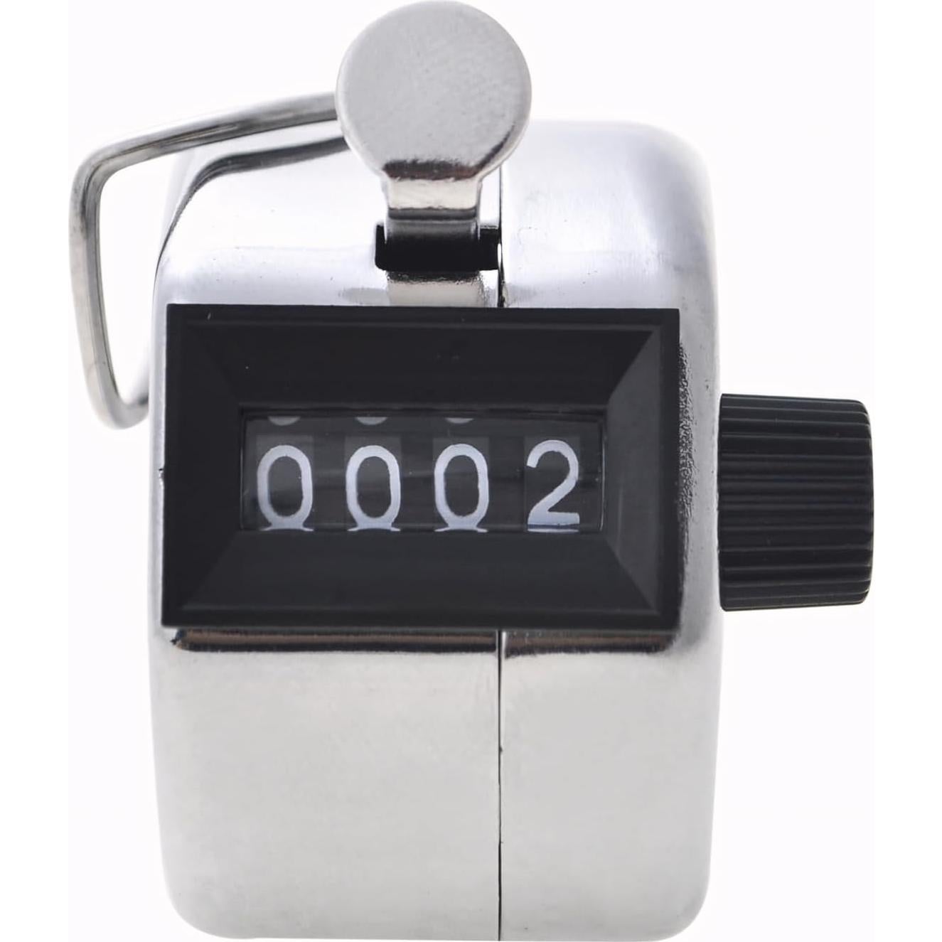 Contador de Mano GOGO de Metal 4 Dígitos para Conteo