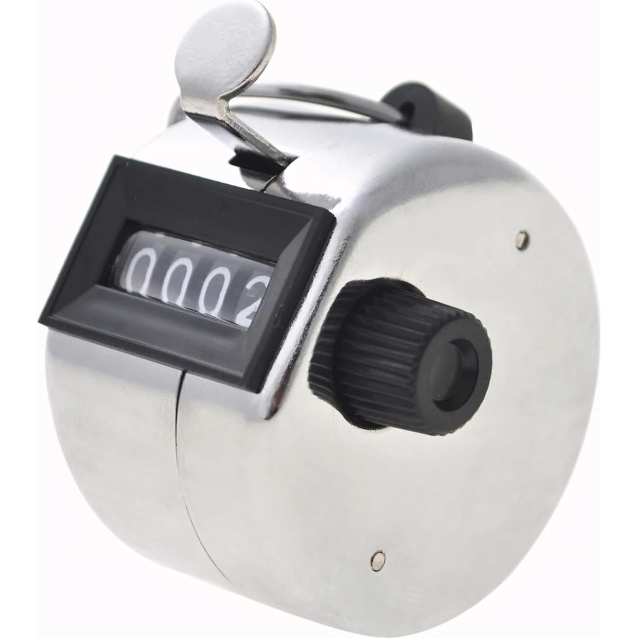 Contador de Mano GOGO de Metal 4 Dígitos para Conteo