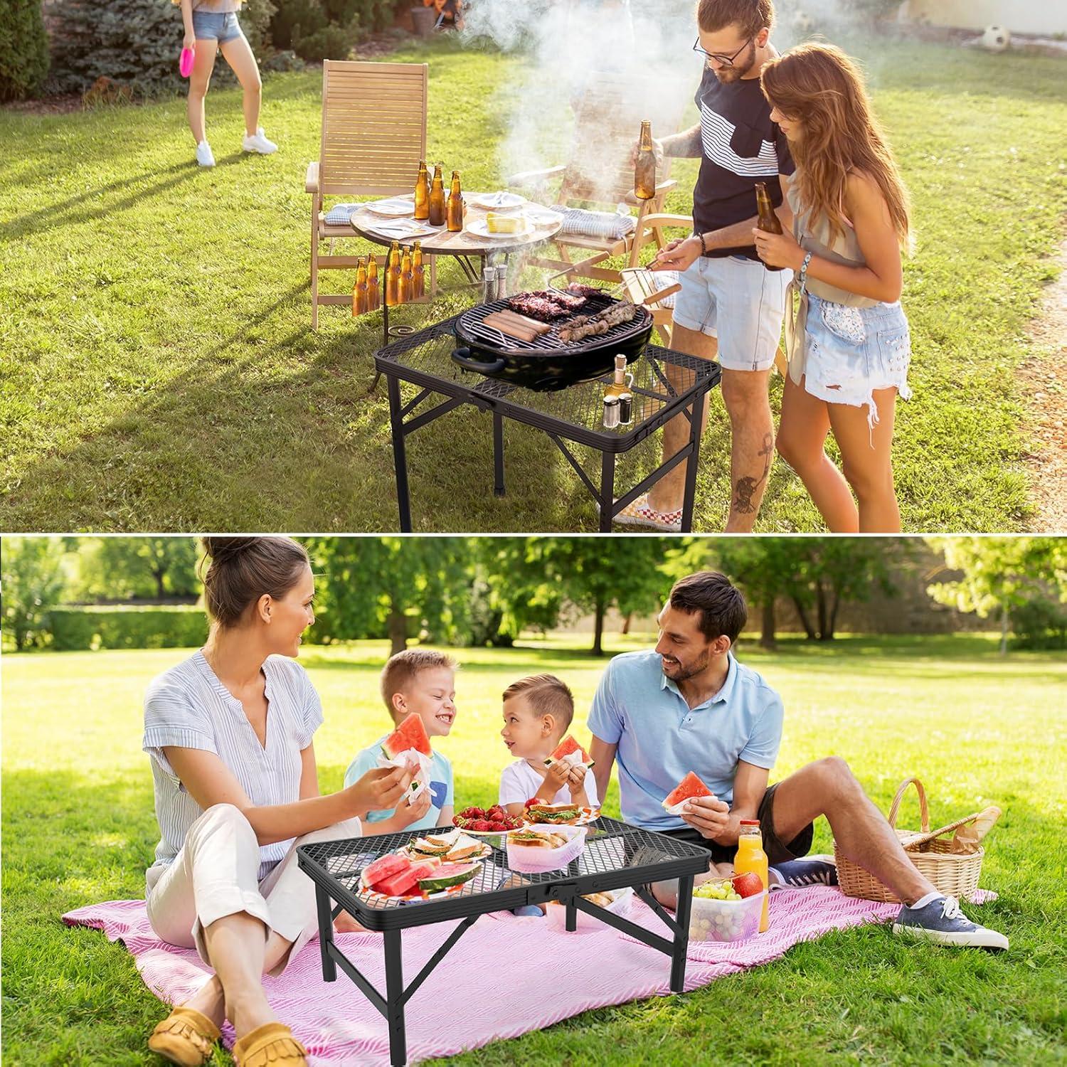 Mesa Plegable WildFinder 2x1.3 FT Ajustable Impermeable