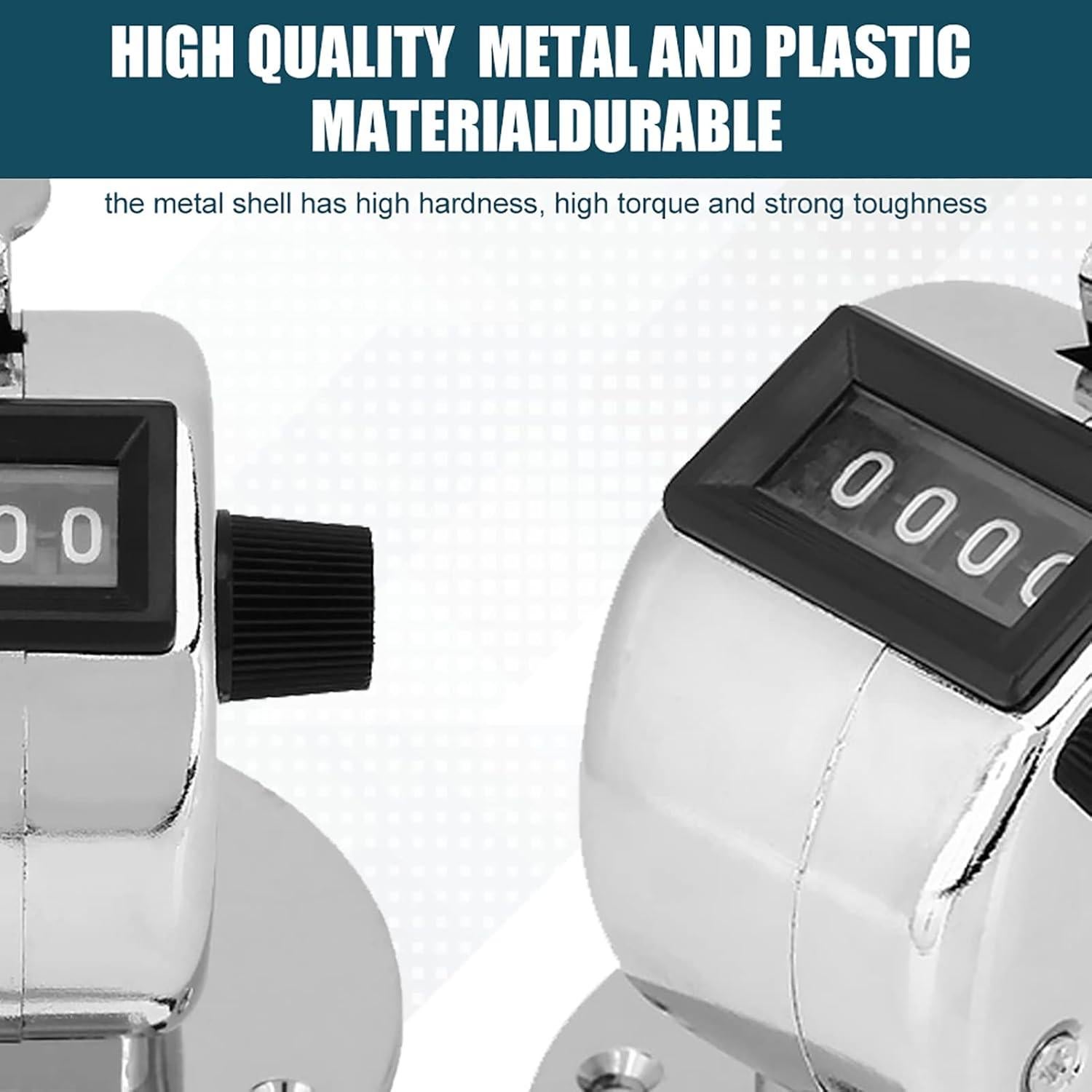 Contador Clicker Mecánico 4 Dígitos RiToEasysports - Sin Batería