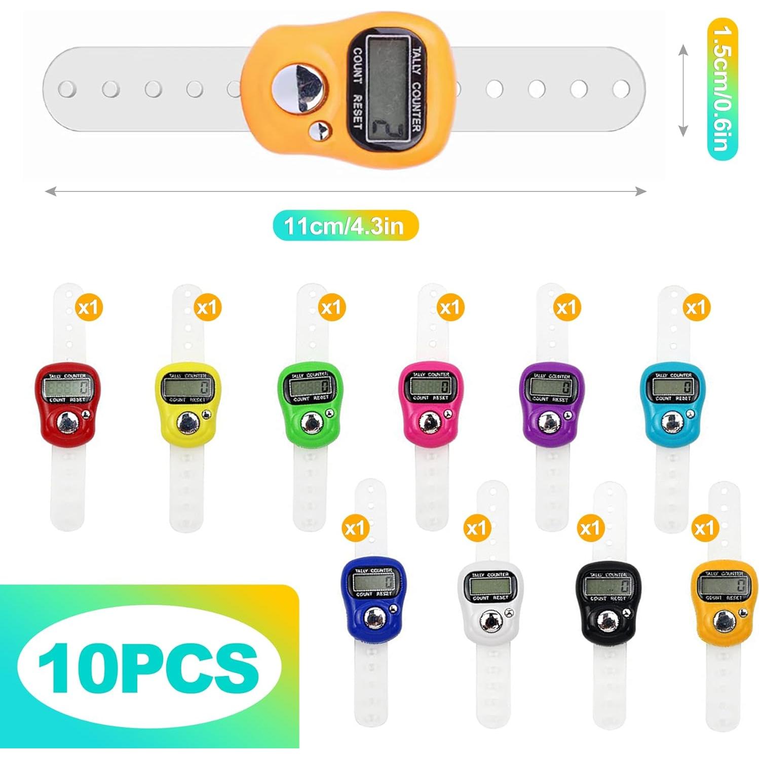 Contador Digital de Clics KornaDoz 5 Dígitos LCD Portátil