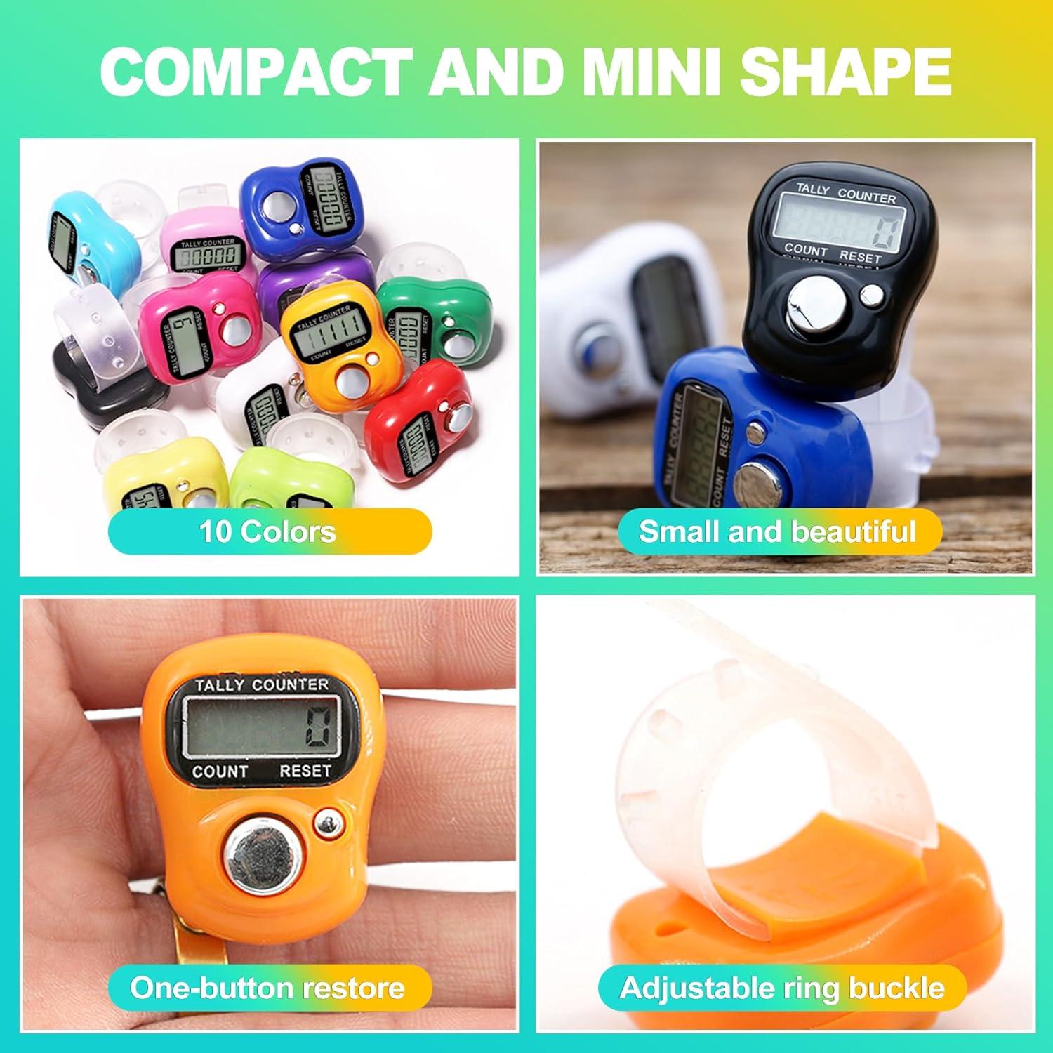 Contador Digital de Clics KornaDoz 5 Dígitos LCD Portátil