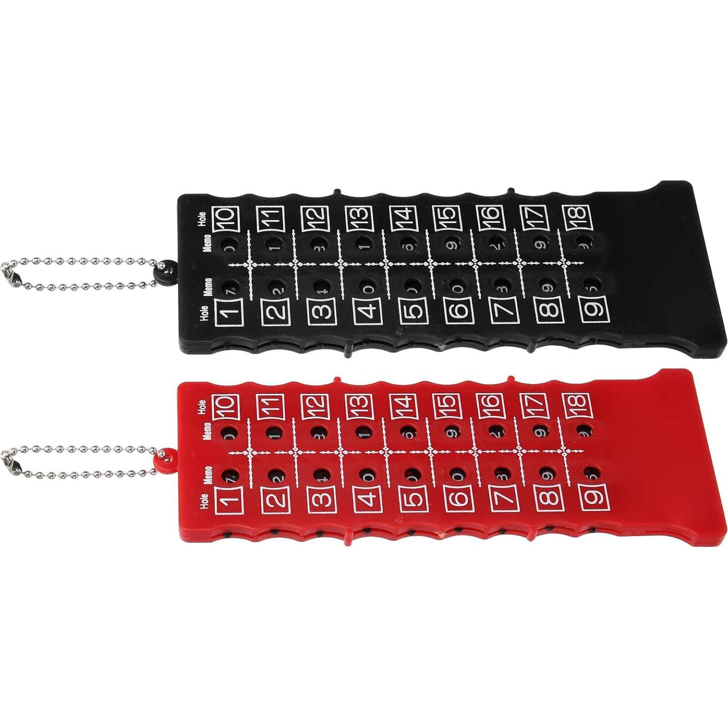 Contador de Puntuación de Golf 18 Hoyos VBESTLIFE con Llave