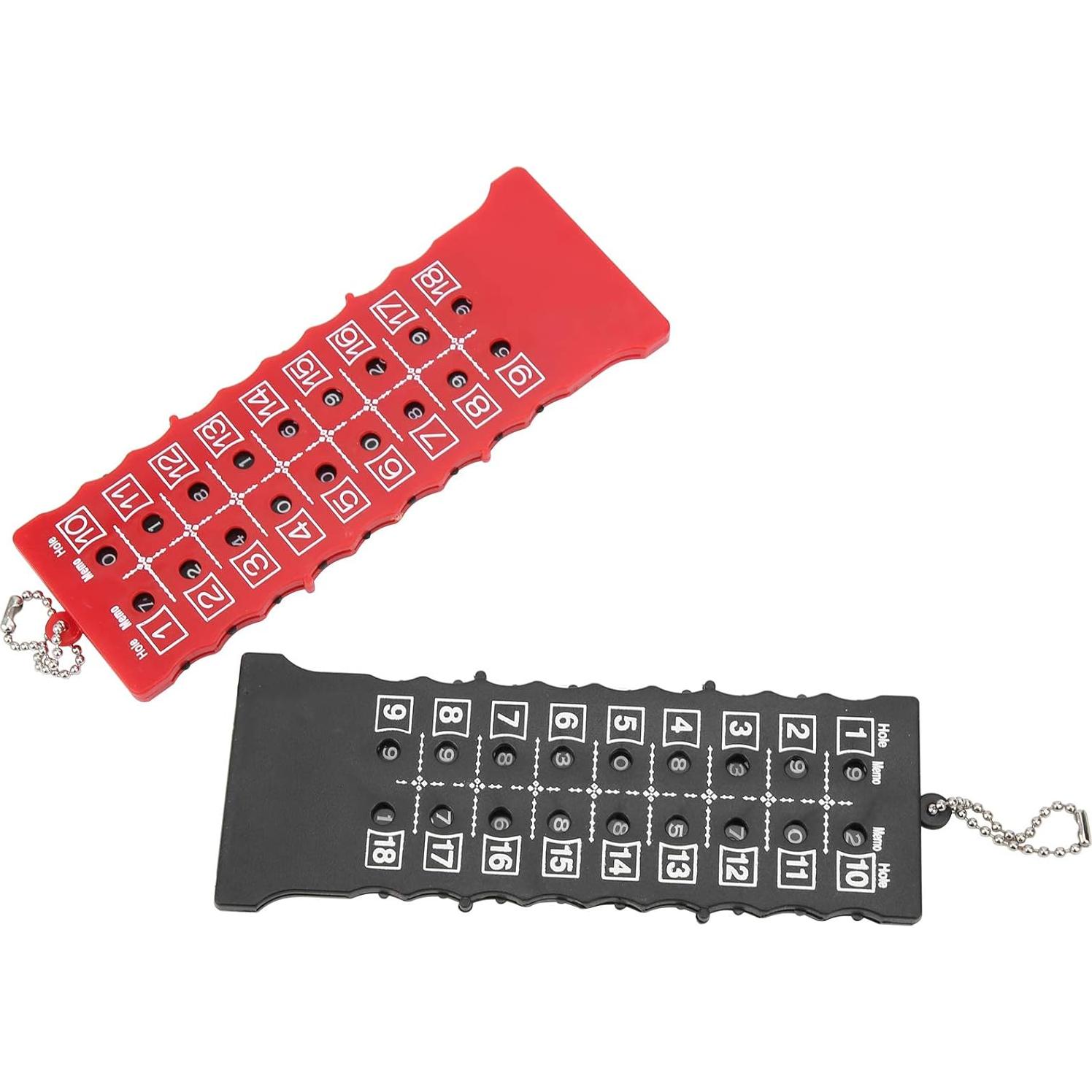 Contador de Puntuación de Golf 18 Hoyos VBESTLIFE con Llave