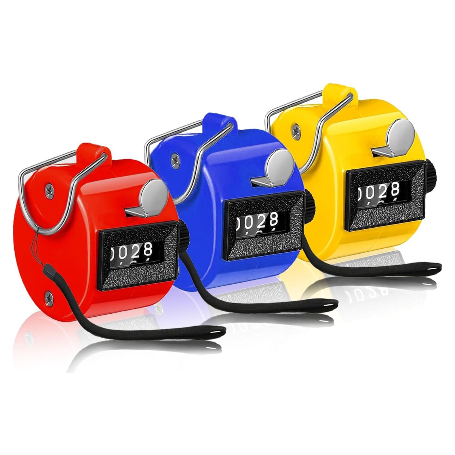 Contador Mecánico de Clicks VYNFLICK 4 Dígitos Rojo