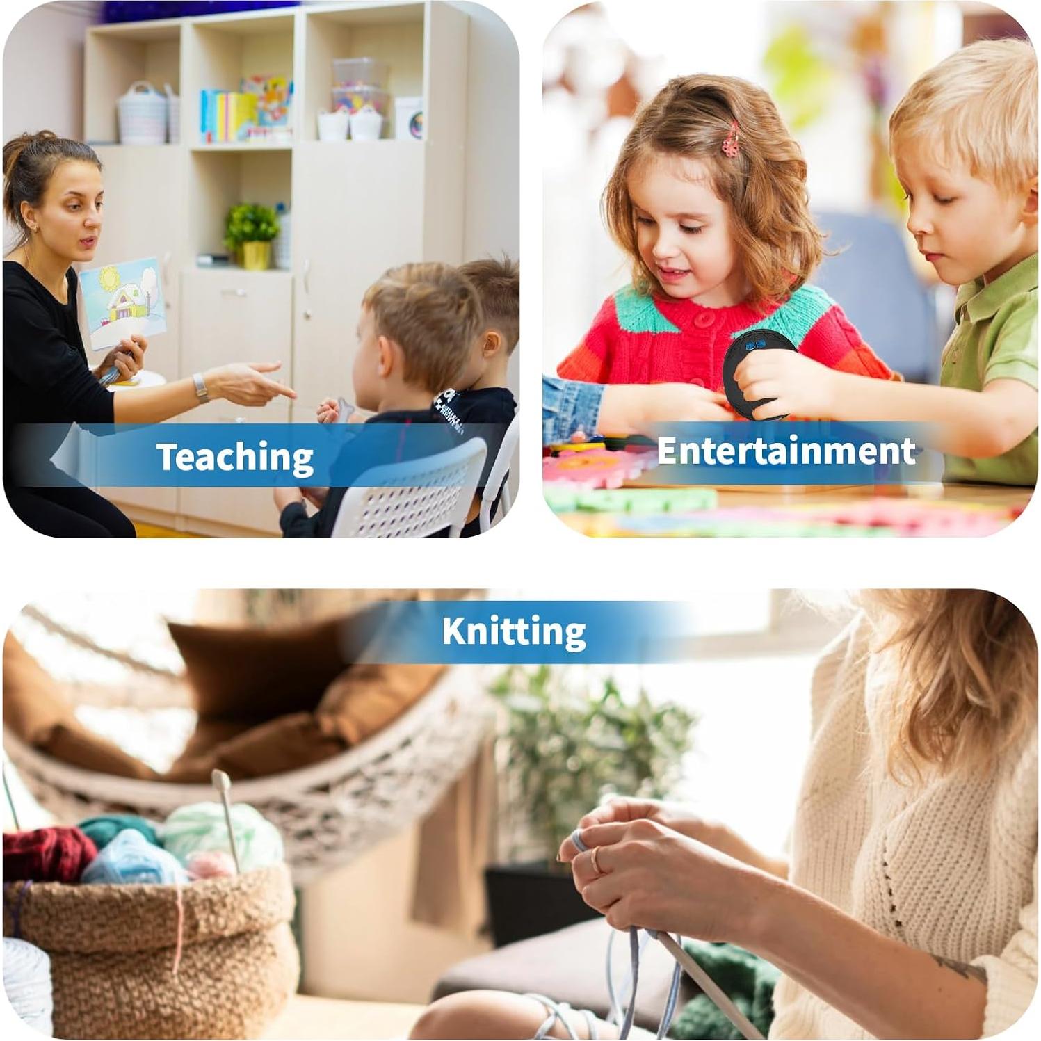 Contador Mecánico de Clicks VYNFLICK 4 Dígitos Rojo