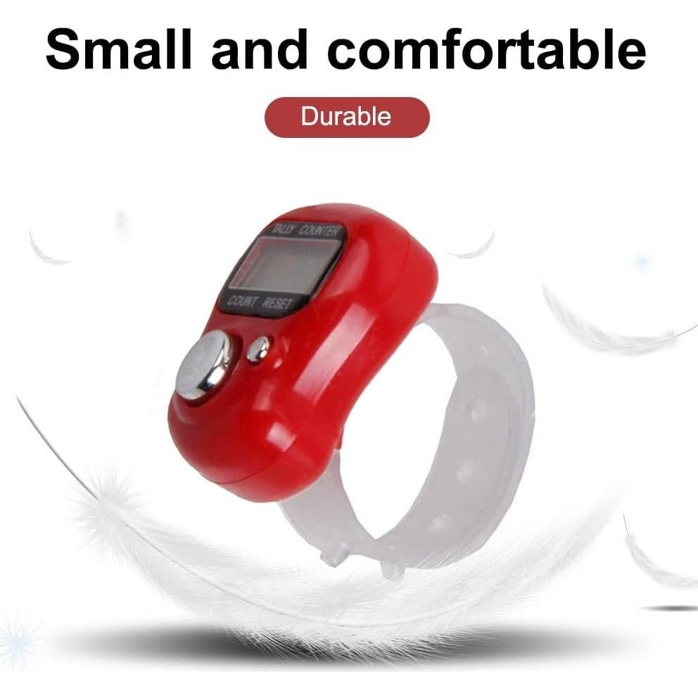 Contador de Dedos DONGKER 6 PCS Digital ABS Energía Eficiente