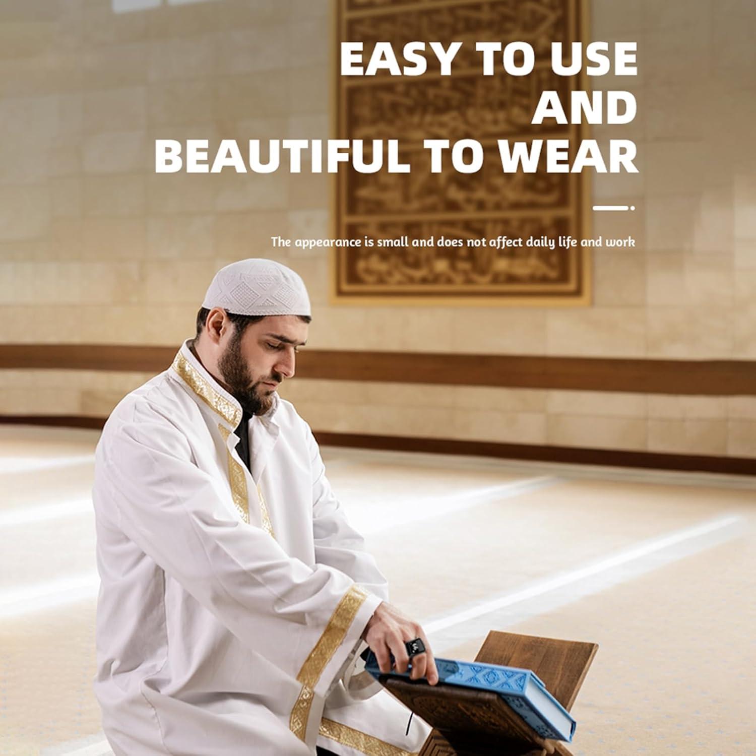 Contador Digital de Oraciones Tasbih Inteligente - Anillo Oro