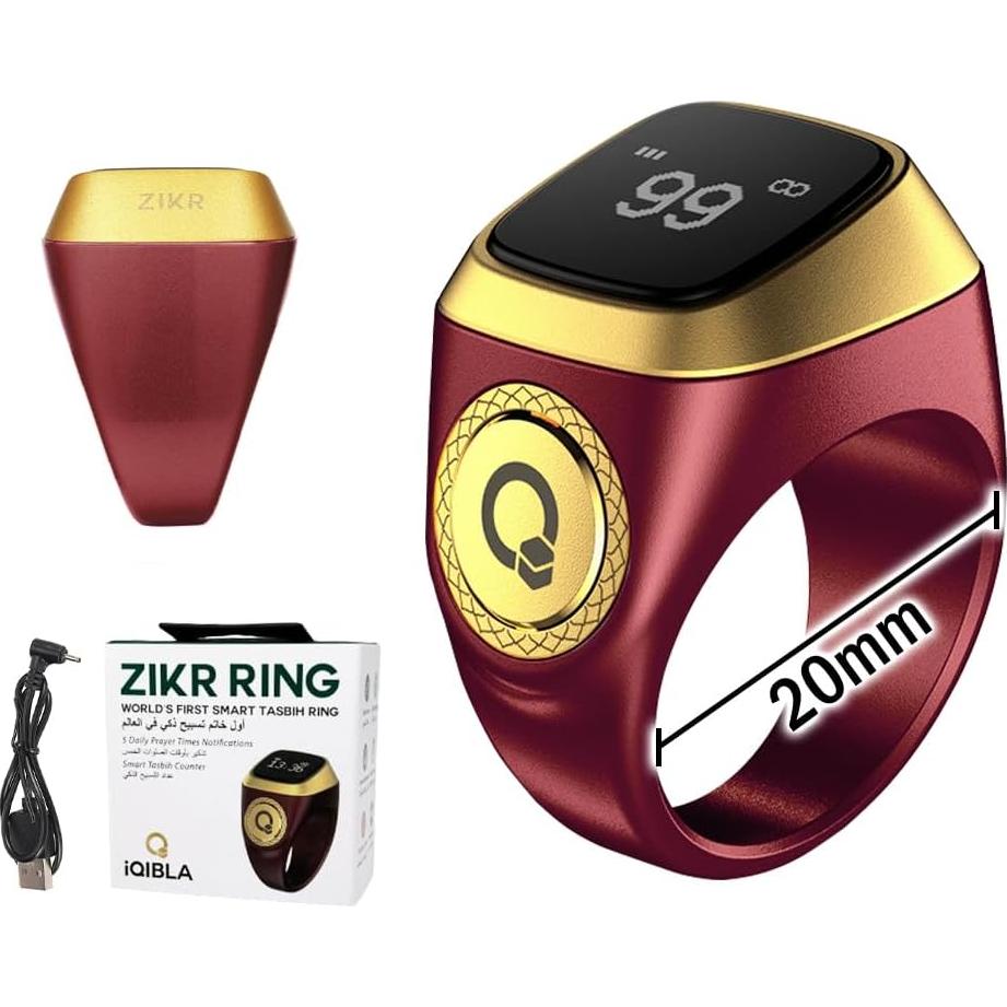 Contador de Anillo Inteligente Kellegour 20mm con Vibración