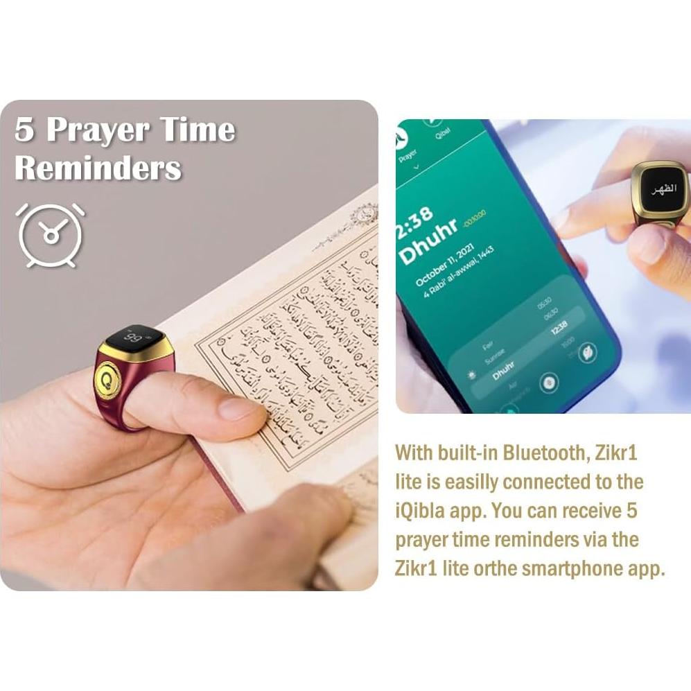 Contador de Anillo Inteligente Kellegour 20mm con Vibración