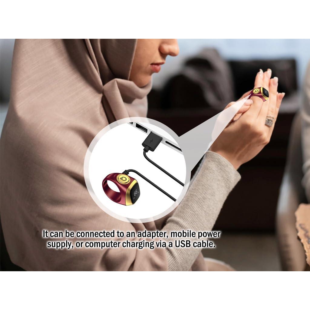 Contador de Anillo Inteligente Kellegour 20mm con Vibración