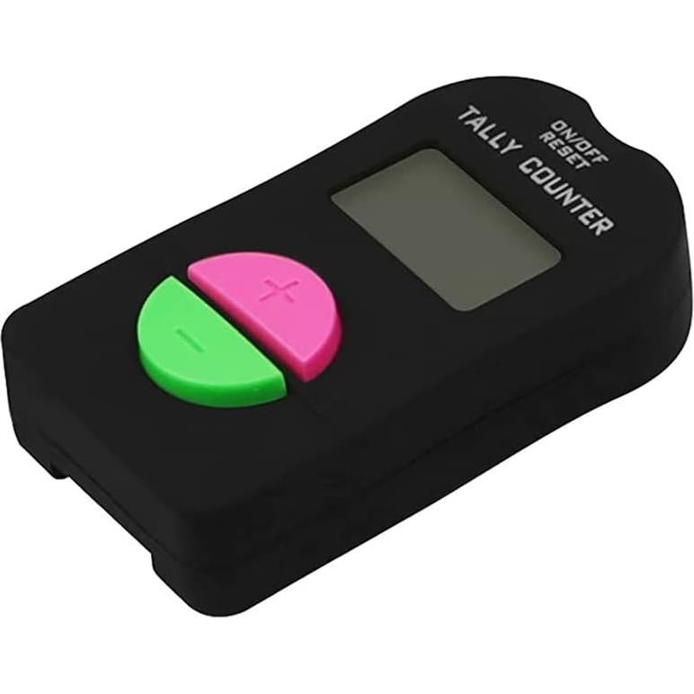 Contador Electrónico SEIWEI 4 Dígitos Portátil Negro