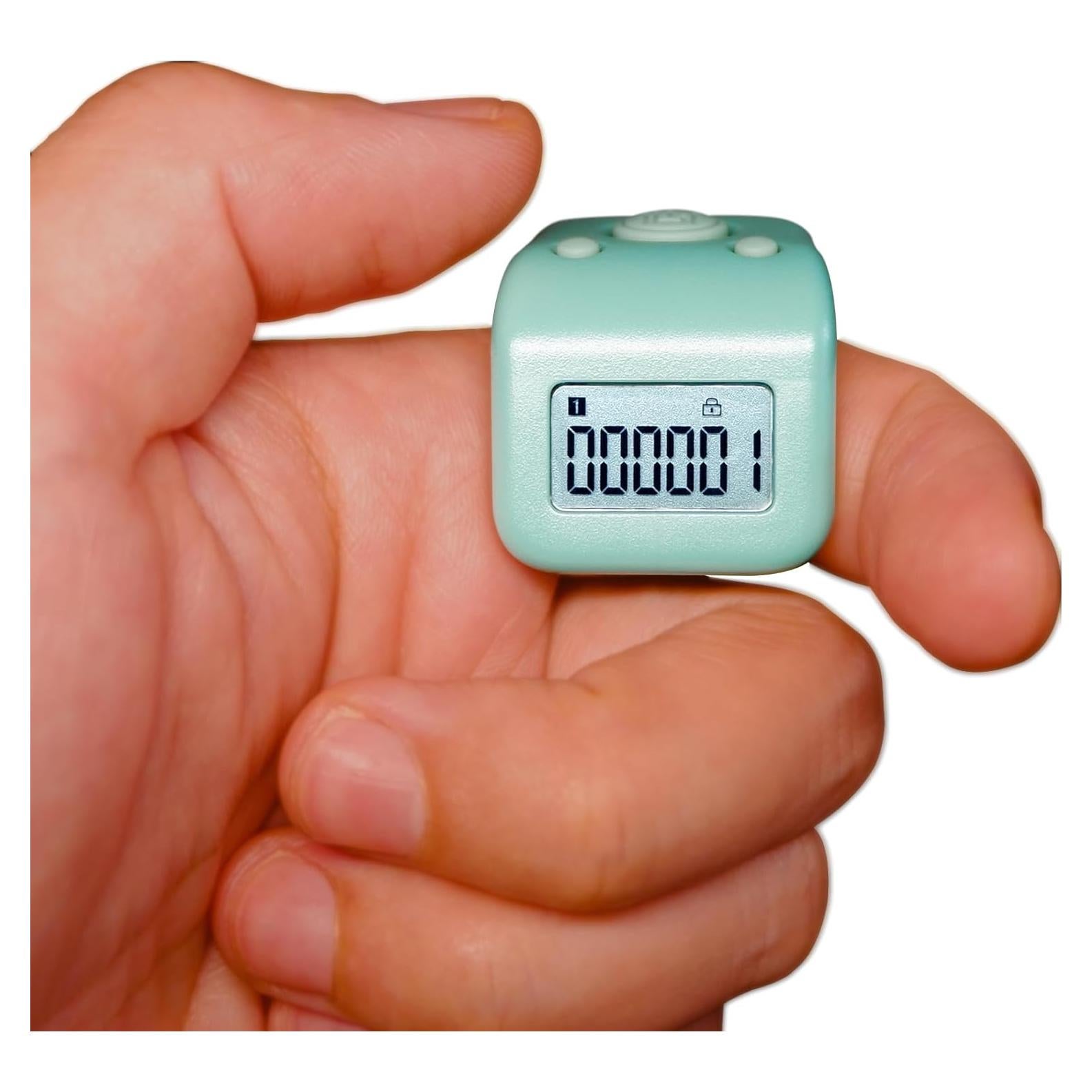 Contador de Dedos Digital Arvakr Recargable IPX8 Verde