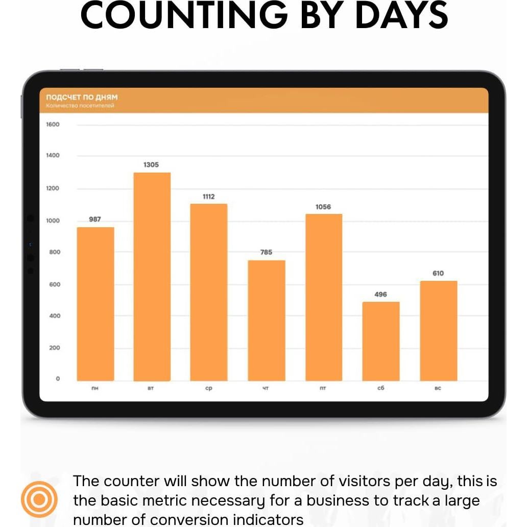 Contador de Personas Infrarrojo SmartCounter 21 - Gris, Precisión 98%
