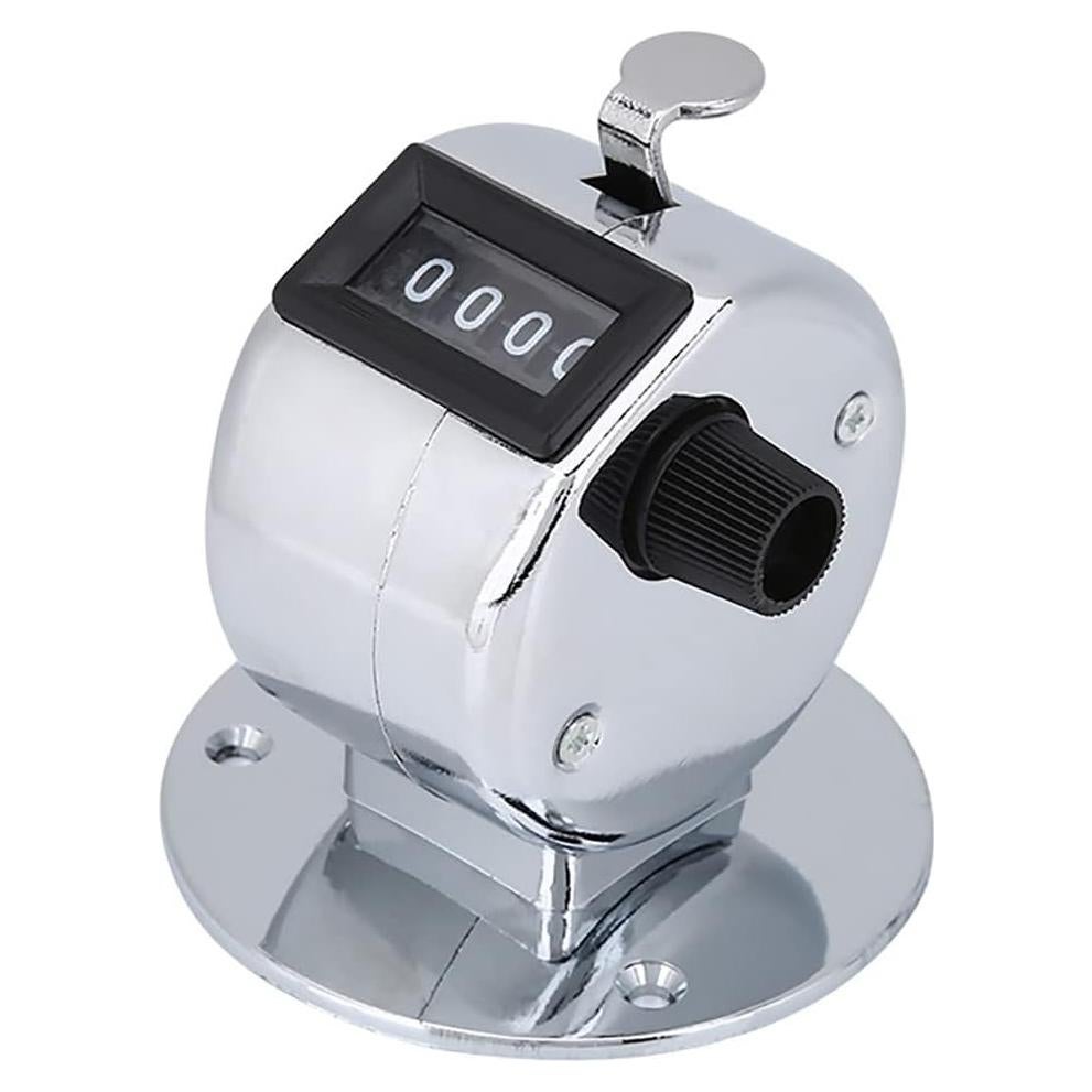 Contador de Tally de Mano AKLOSIPY 4 Dígitos Metal Ligero
