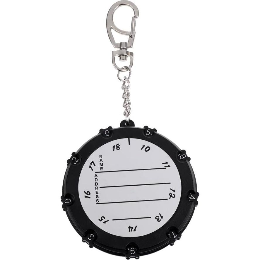 Contador de Puntuaciones de Golf SEACLOUD 18 Hoyos con Llave