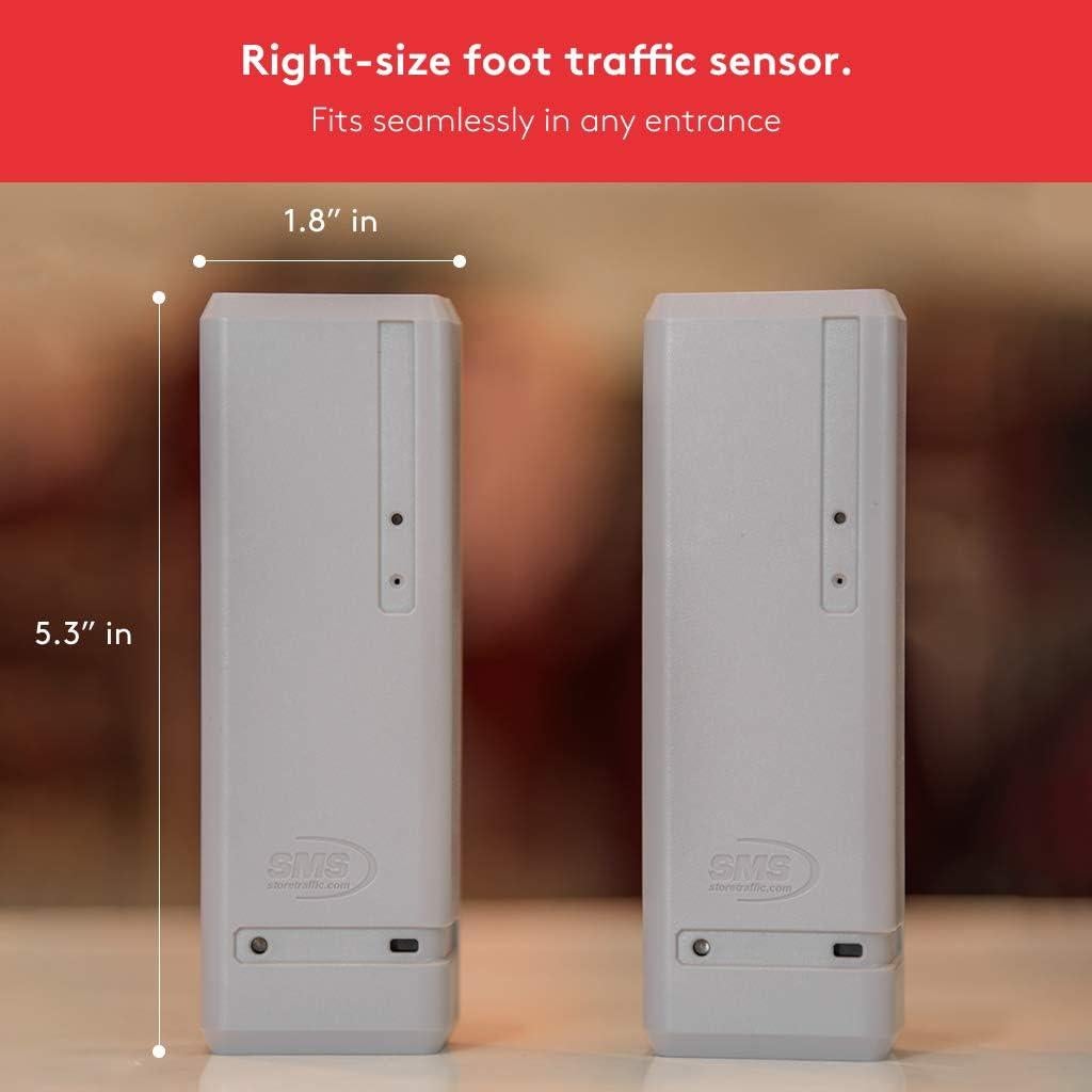 Contador de Personas Pearl Inalámbrico Wi-Fi 2.4GHz Gris