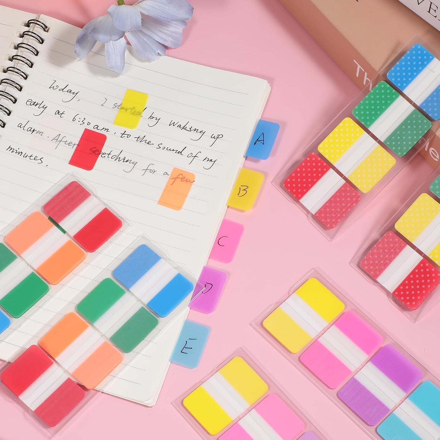 Pestañas Adhesivas Coloridas Jxiwfvl 480 Piezas 11x4.4cm