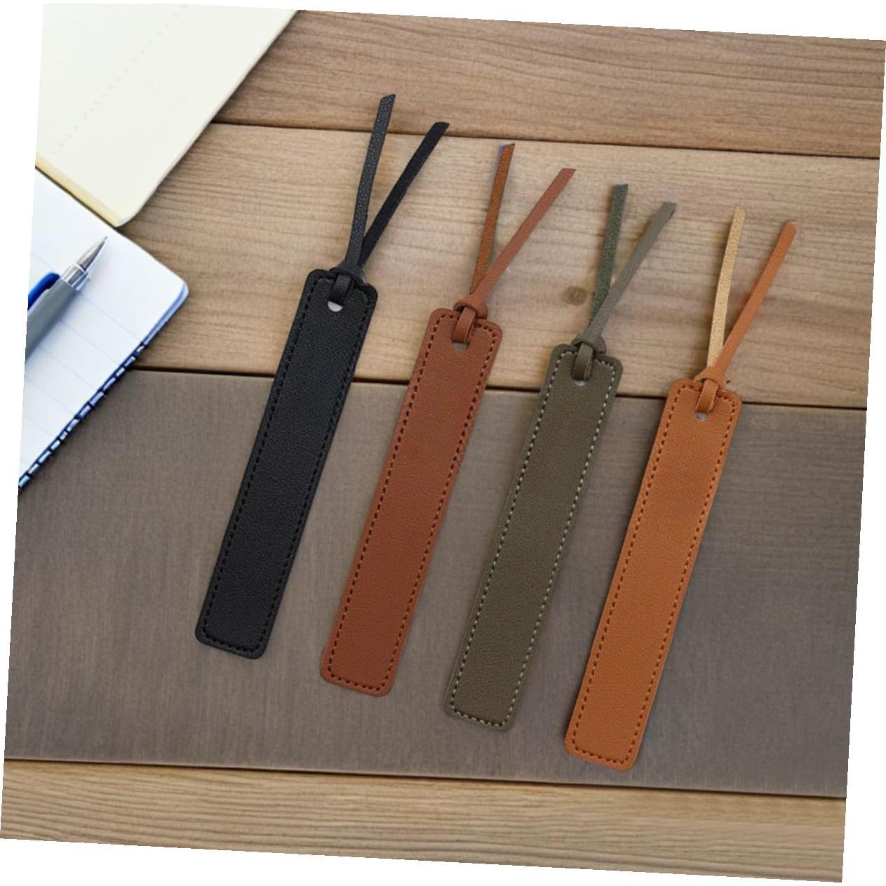 10 Marcadores de Libros Mini Parliky Coloridos PU 19.2x2.4cm