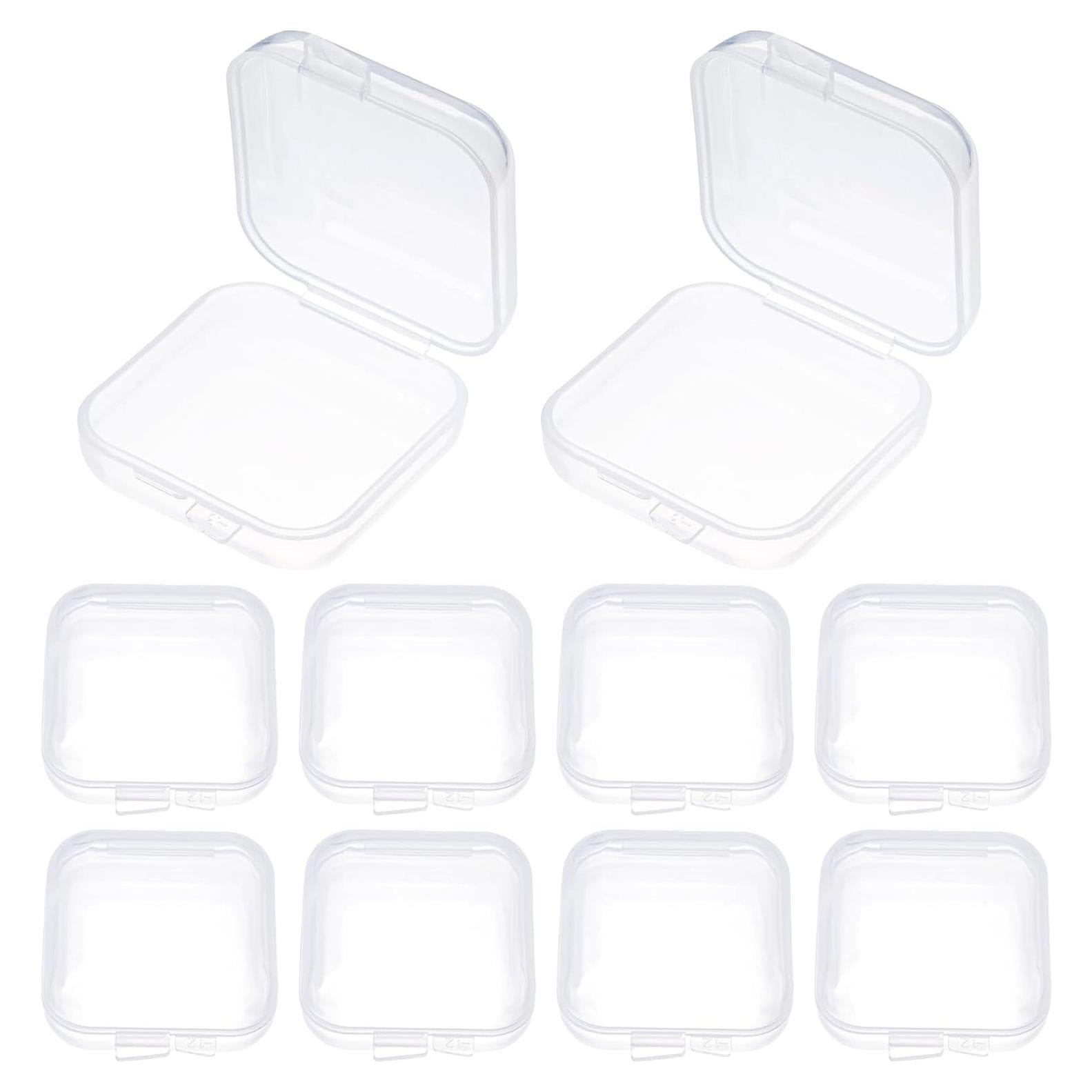 10 Estuches Transparentes Clofiak para Tapones de Oído 3.5cm