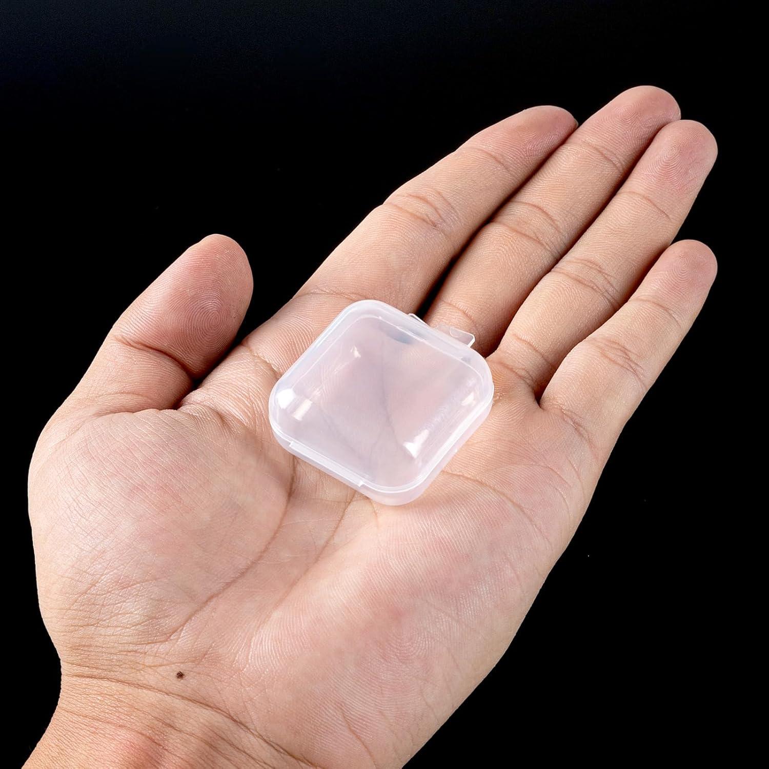 10 Estuches Transparentes Clofiak para Tapones de Oído 3.5cm