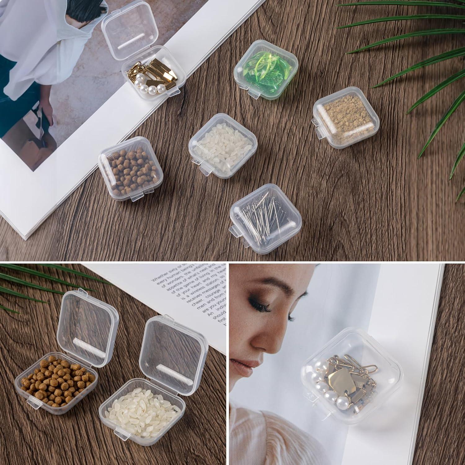 10 Estuches Transparentes Clofiak para Tapones de Oído 3.5cm