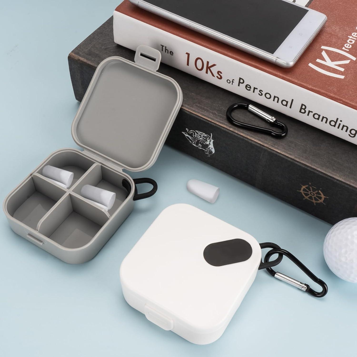 Estuche Portátil para Tapones de Oído Adorila - 2 Unidades