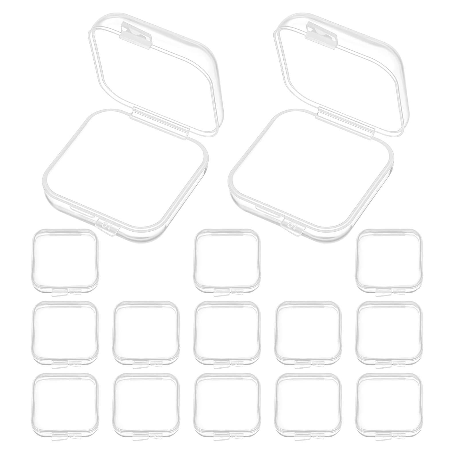 15 Estuches Transparentes WJIAA para Almacenamiento de Joyas