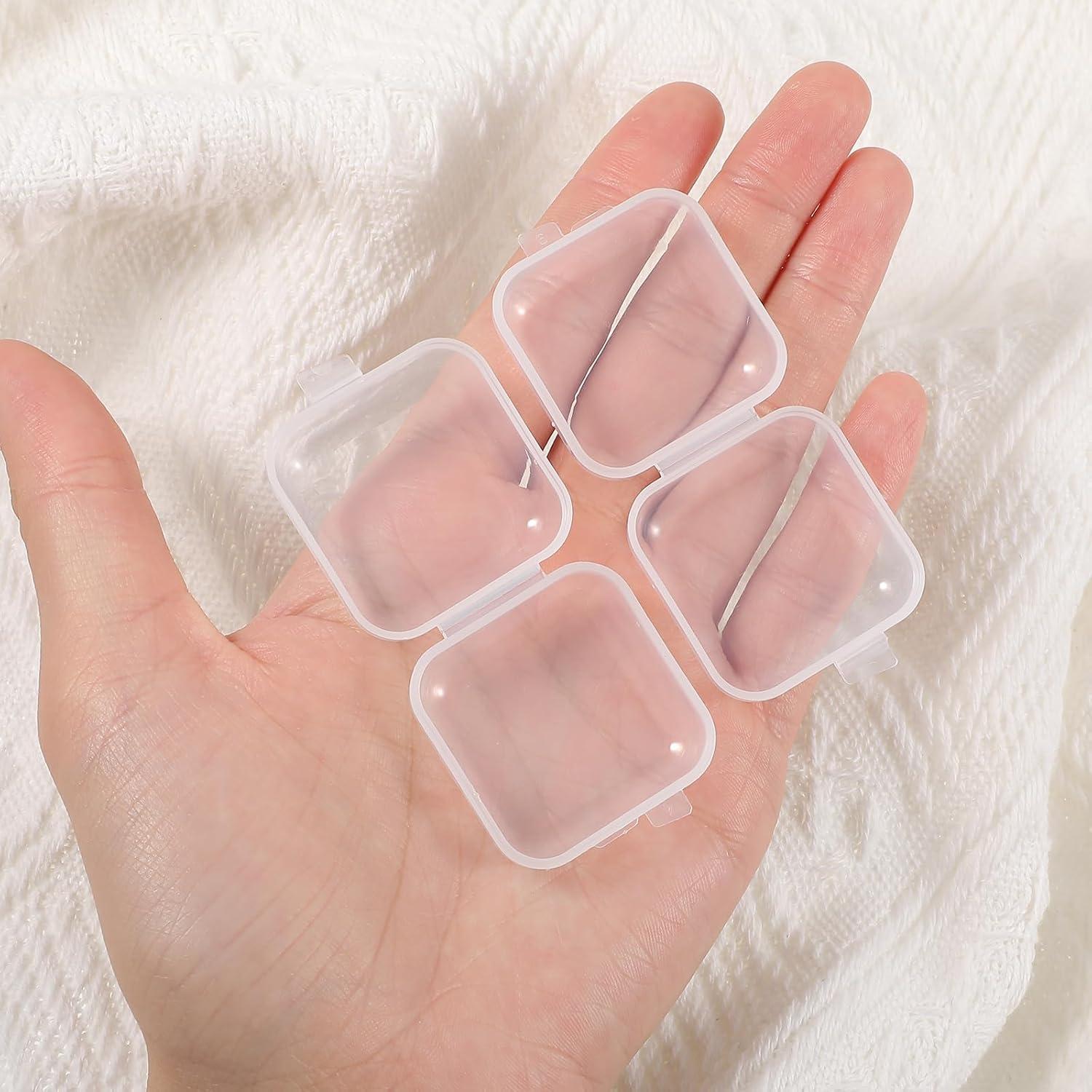 15 Estuches Transparentes WJIAA para Almacenamiento de Joyas