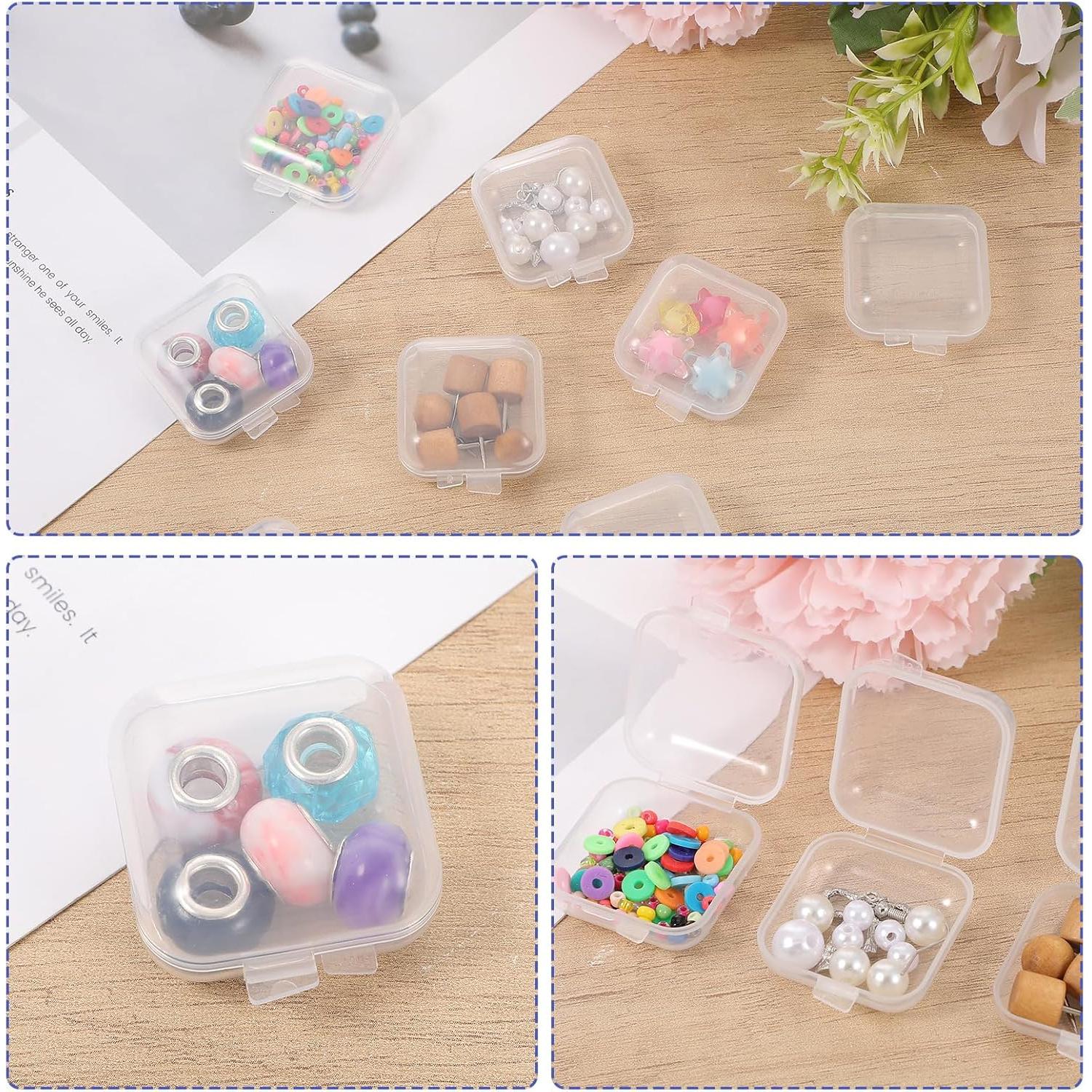 15 Estuches Transparentes WJIAA para Almacenamiento de Joyas