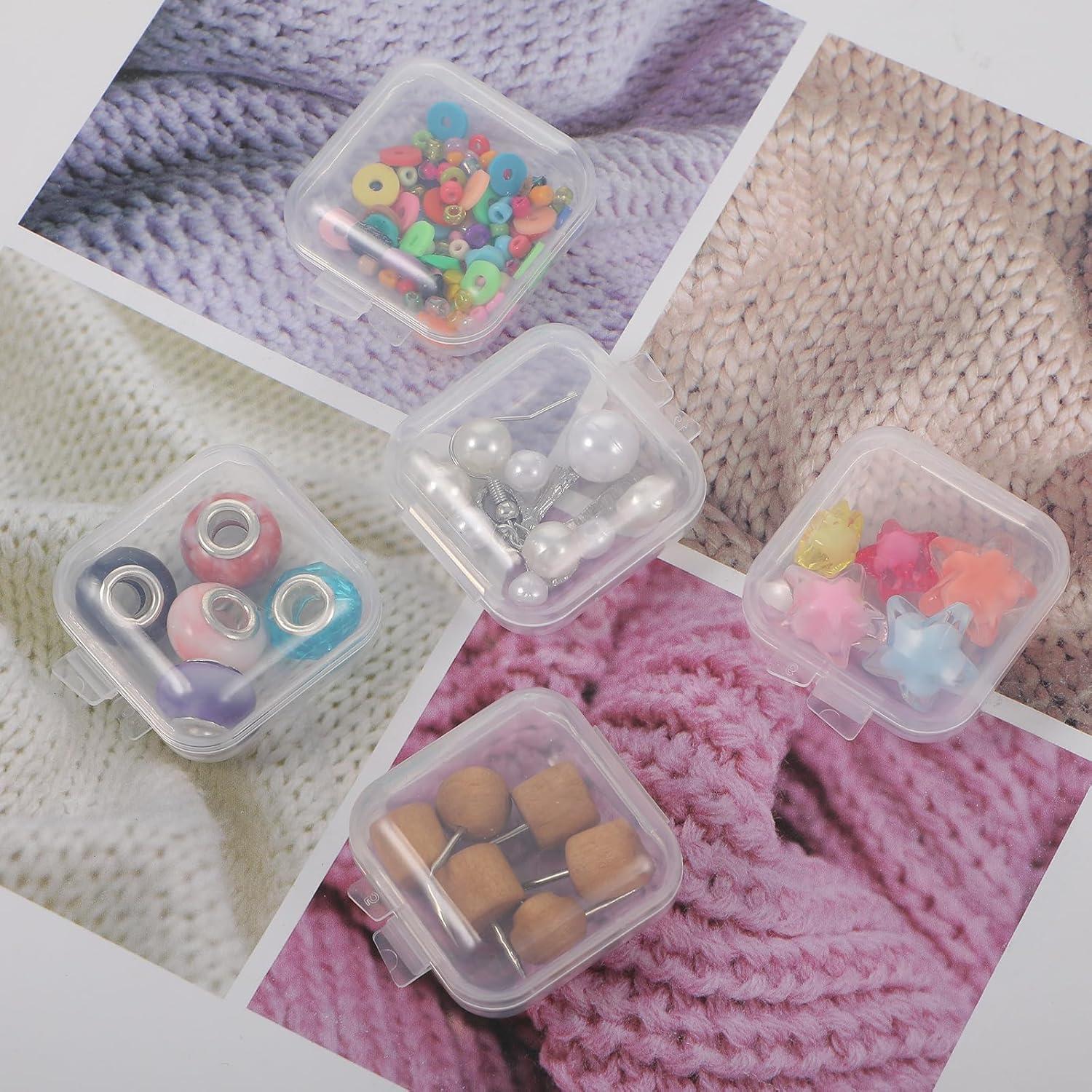 15 Estuches Transparentes WJIAA para Almacenamiento de Joyas