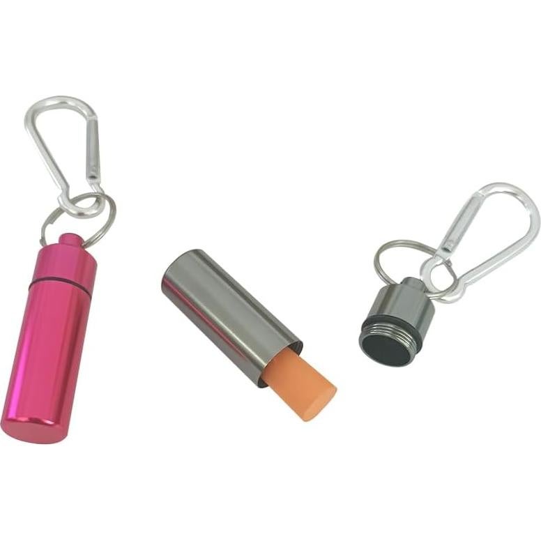 Estuche para Pastillas FAYALA 8 Piezas Aluminio Impermeable