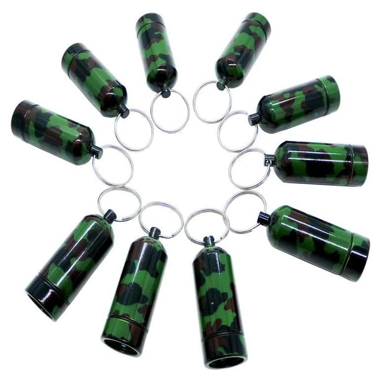 Set de 10 Latas de Aluminio Artkingdome para Pastillas Camuflaje