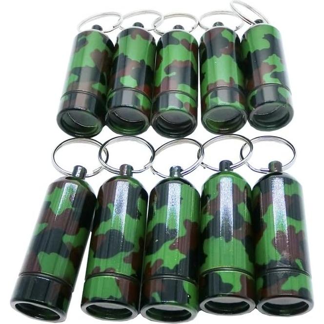 Set de 10 Latas de Aluminio Artkingdome para Pastillas Camuflaje