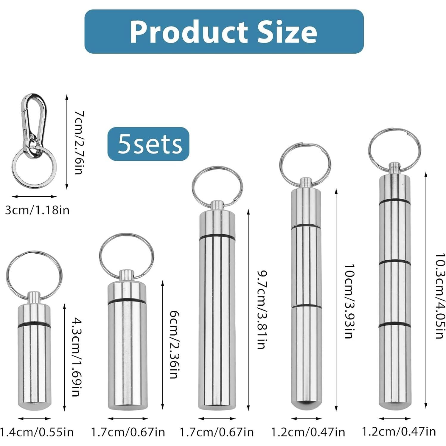 Juego de 10 Estuches para Pastillas Vocect con Llaveros