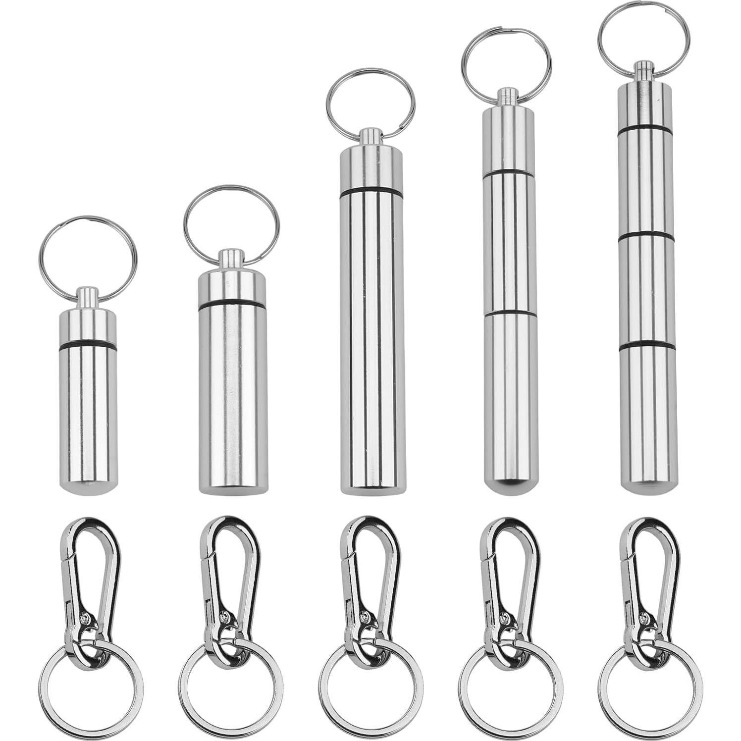 Juego de 10 Estuches para Pastillas Vocect con Llaveros