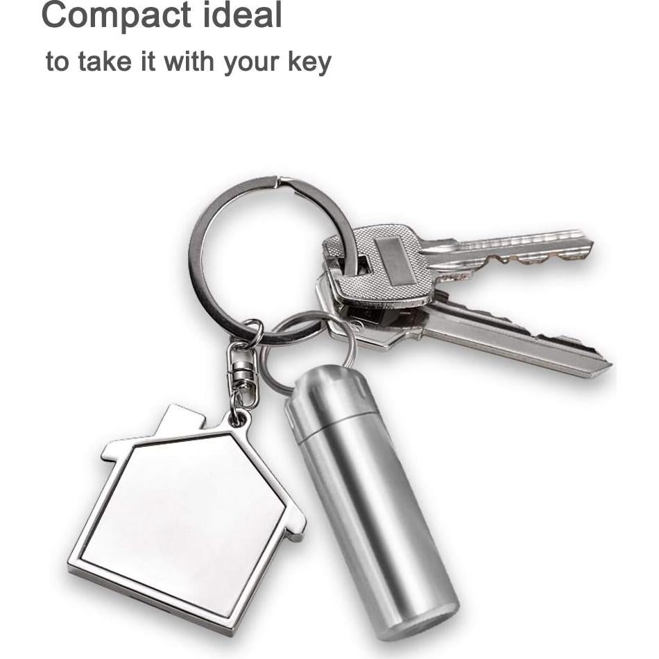 Estuche de Pastillas Impermeable SHD de Acero Inoxidable 5.7 cm