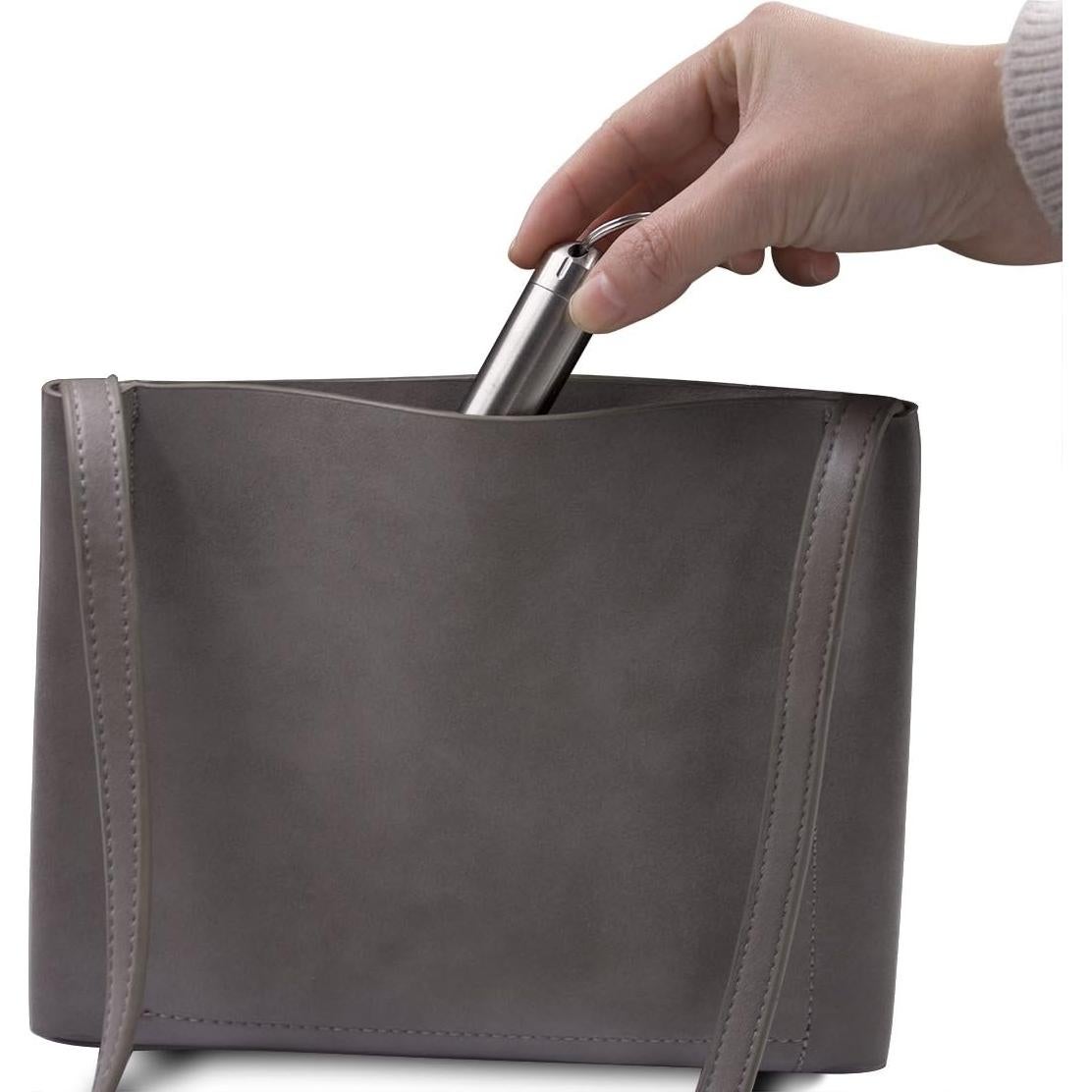 Estuche de Pastillas Impermeable SHD de Acero Inoxidable 5.7 cm