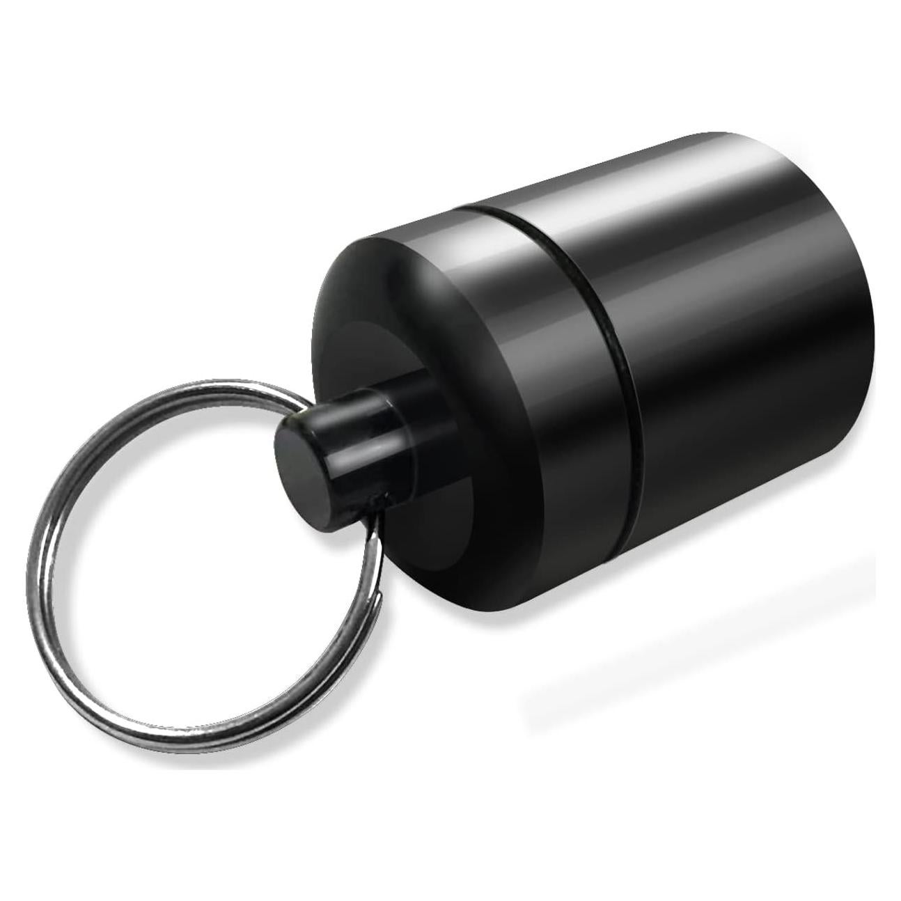 Contenedor de Pastillas Portátil FULLGUEEN Negro 3.5cm