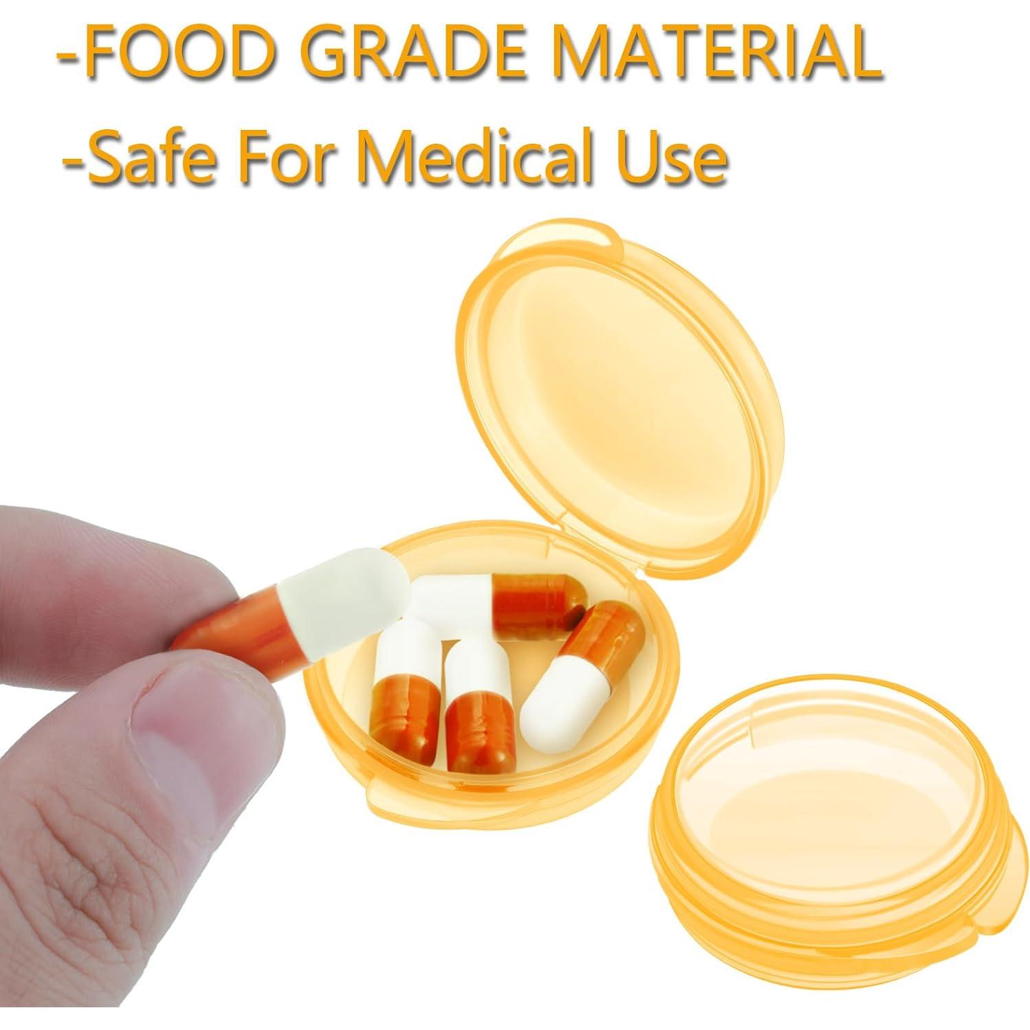 Organizador de Pastillas Patelai 6 Piezas Mini Transparente