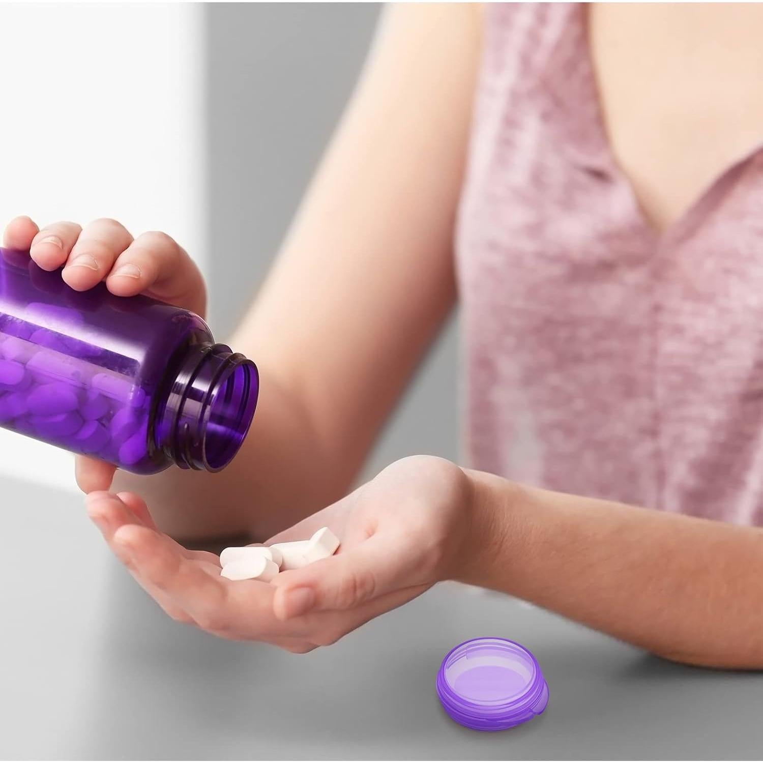 Organizador de Pastillas Patelai 6 Piezas Mini Transparente