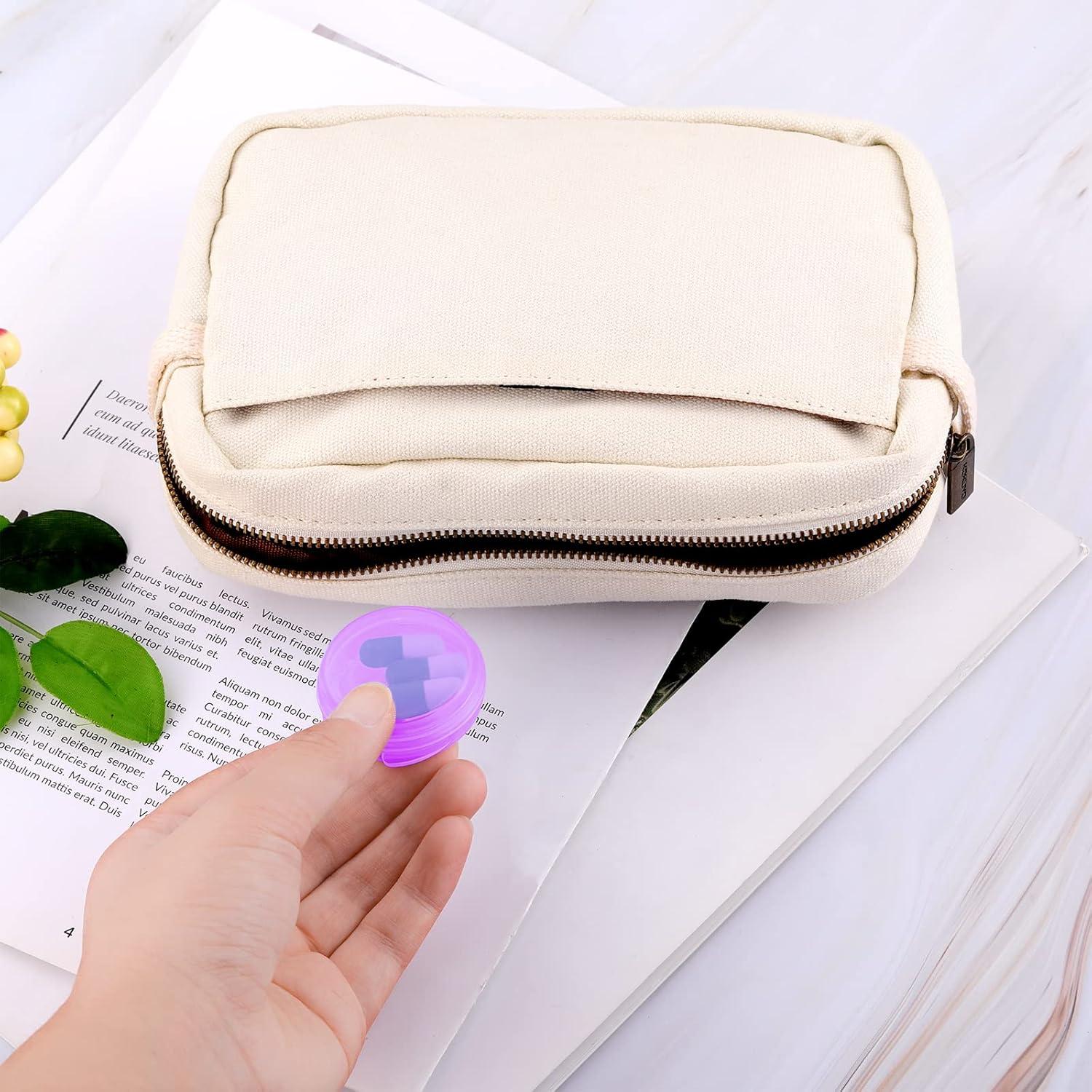 Organizador de Pastillas Patelai 6 Piezas Mini Transparente