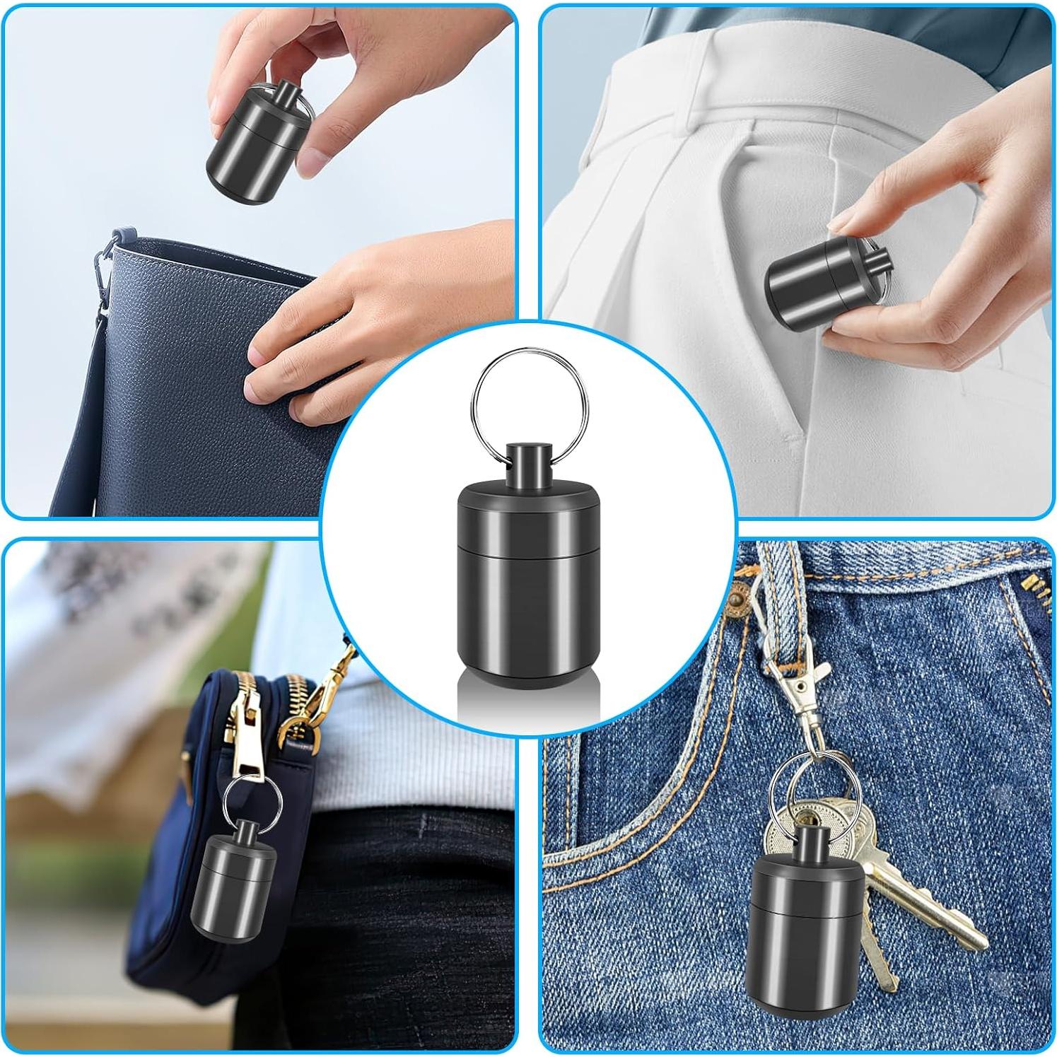 Soporte de Llavero para Pastillas CHIVENIDO - Estuche Impermeable